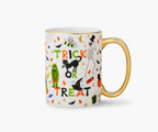 Cloverpaperco™ - Porcelain Mug - Halloween Parade