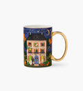 Cloverpaperco™ - Porcelain Mug - Haunted House