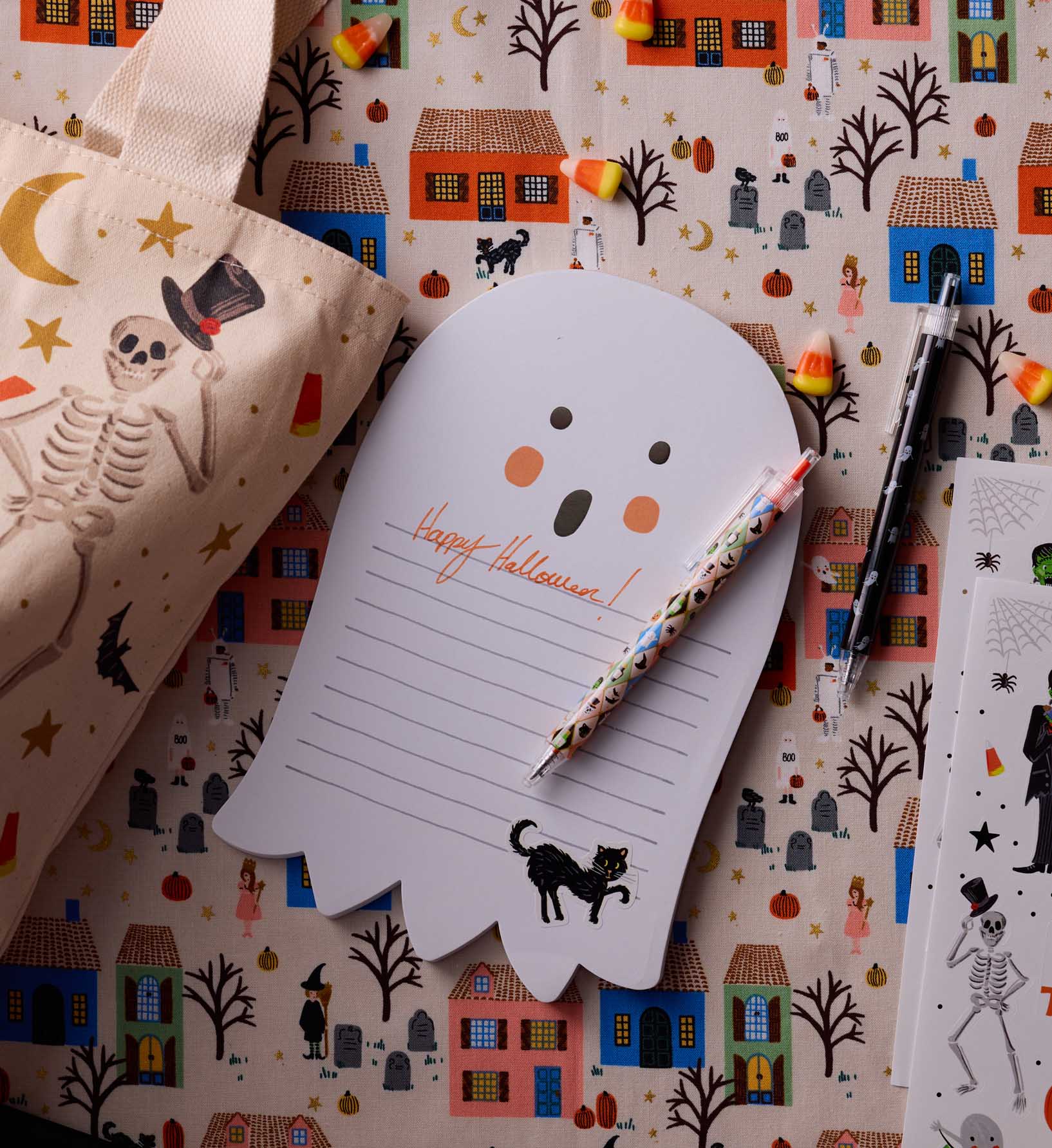 Cloverpaperco™ - Large Memo Notepad - Ghost
