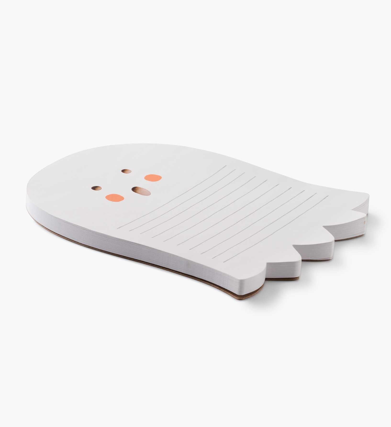 Cloverpaperco™ - Large Memo Notepad - Ghost