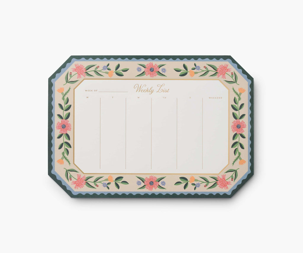 Cloverpaperco™ - Weekly Desk Pad - Aster