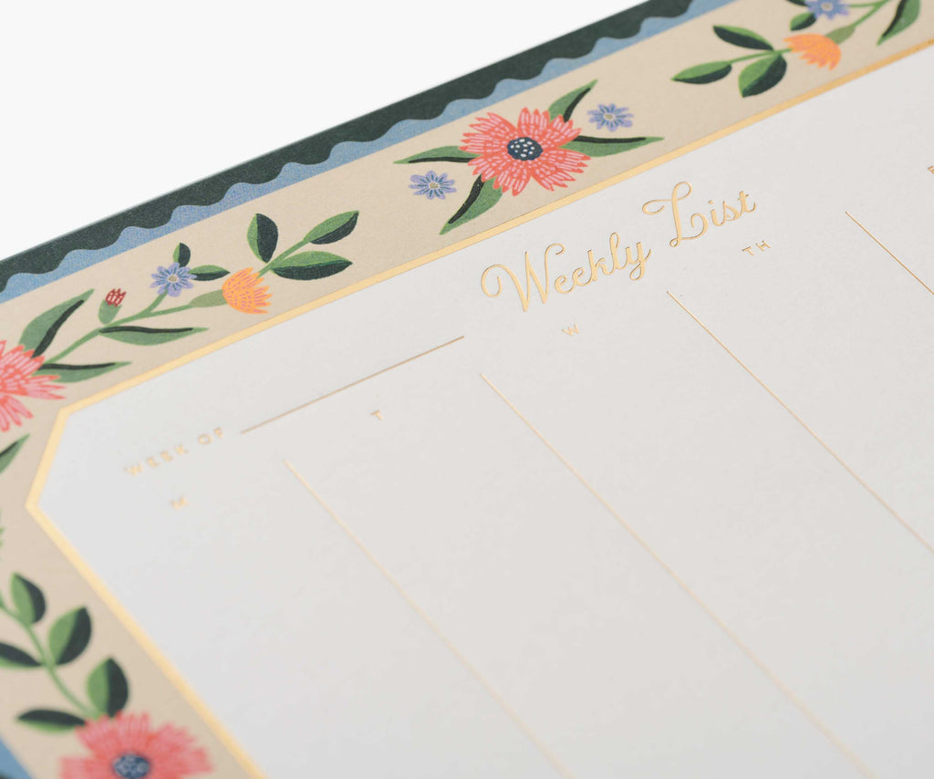 Cloverpaperco™ - Weekly Desk Pad - Aster