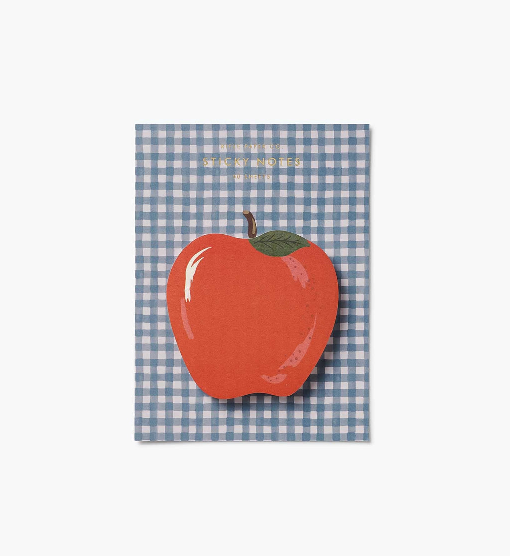 Cloverpaperco™ - Sticky Notes - Apple Gingham
