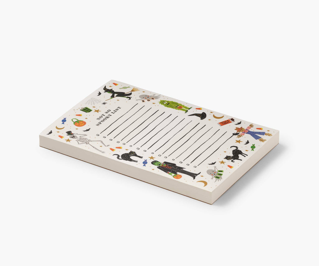 Cloverpaperco™ - Checklist Notepad - Halloween Parade