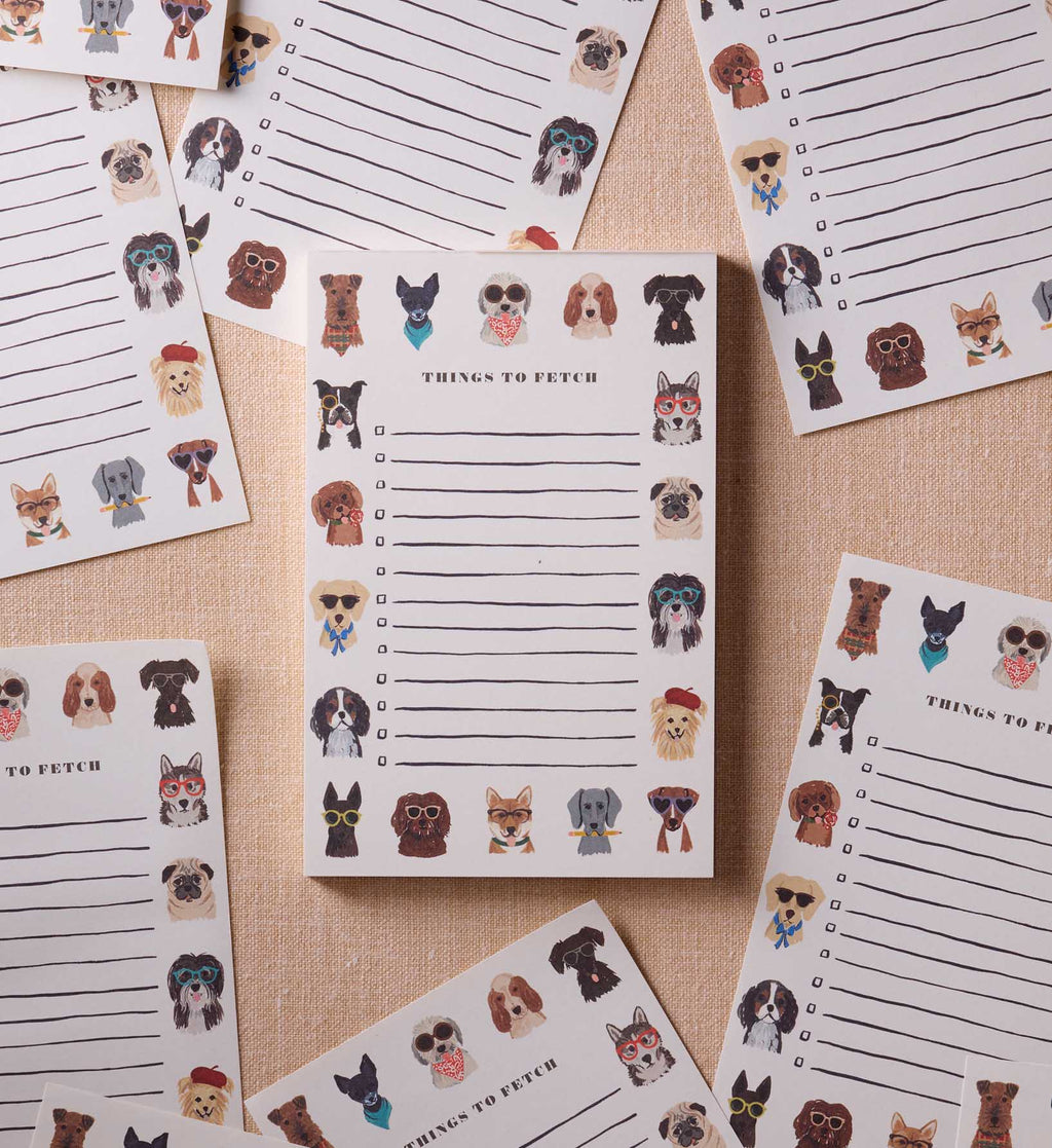 Cloverpaperco™ - Checklist Notepad - Dog Days