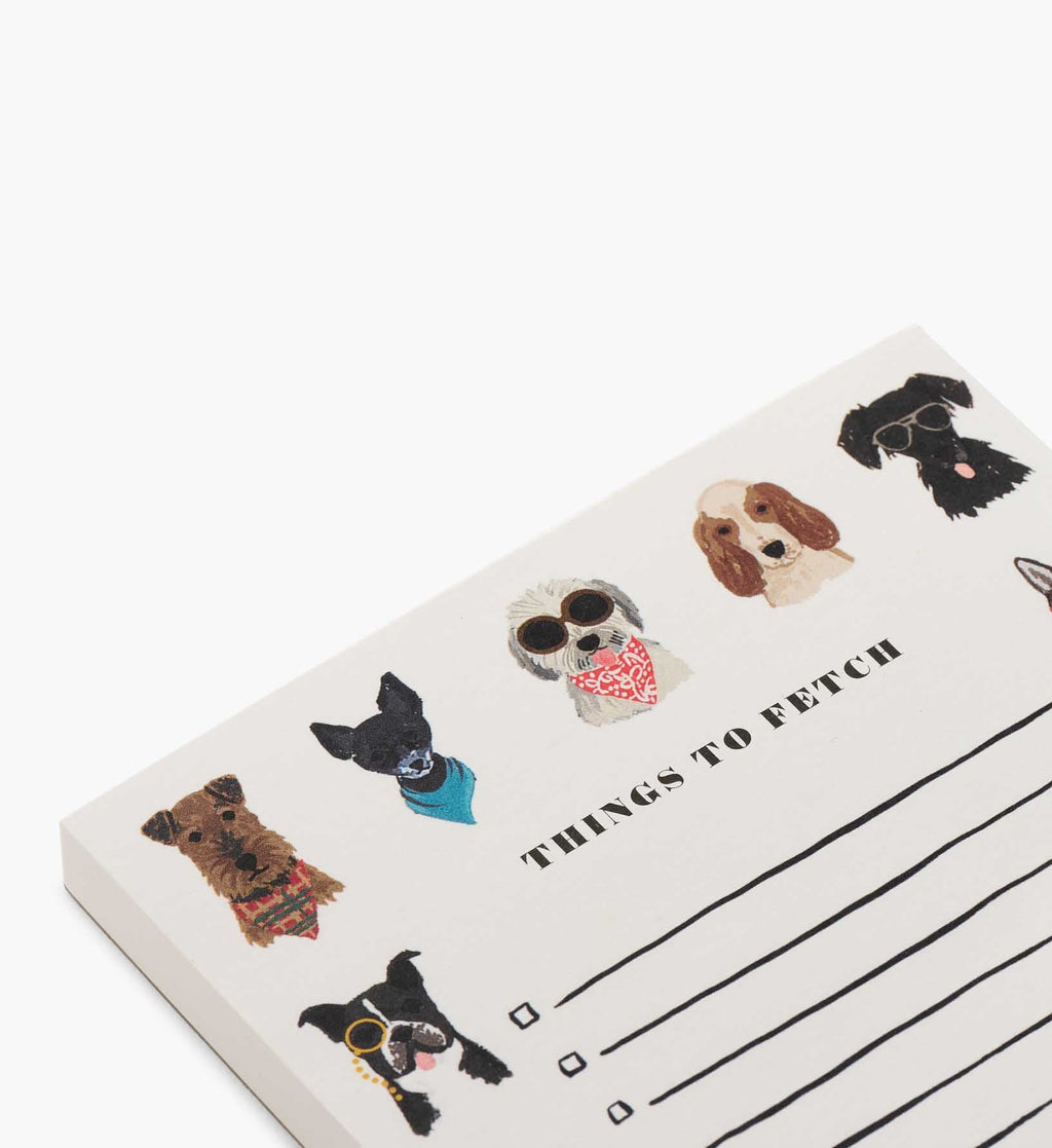 Cloverpaperco™ - Checklist Notepad - Dog Days