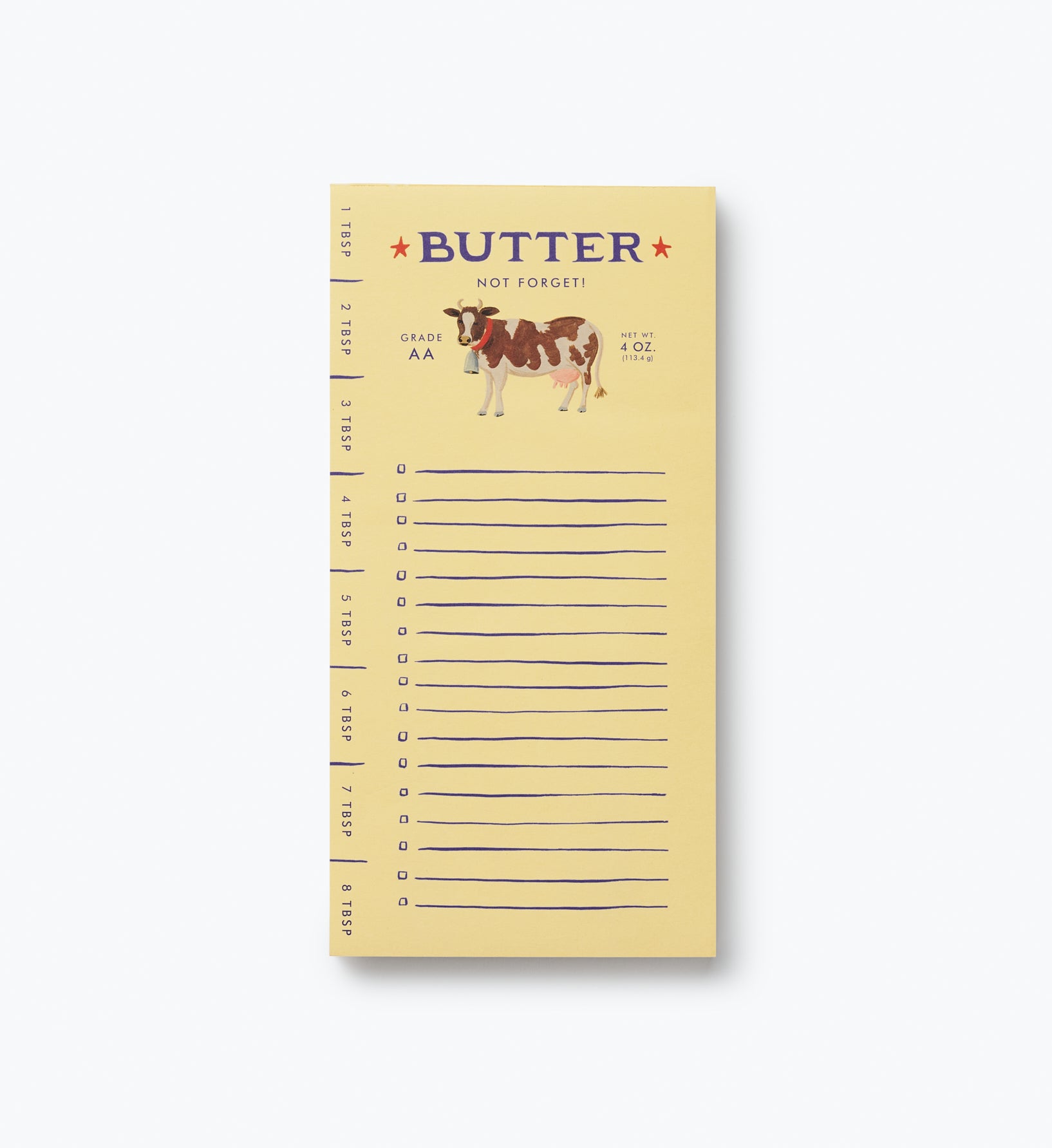 Cloverpaperco™ - Market Pad - Butter Not Forget