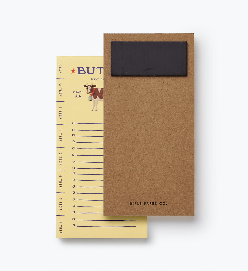 Cloverpaperco™ - Market Pad - Butter Not Forget