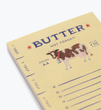 Cloverpaperco™ - Market Pad - Butter Not Forget