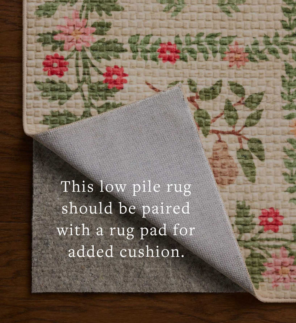 Cloverpaperco™ - Orchard Helena Washable Rug - Beige