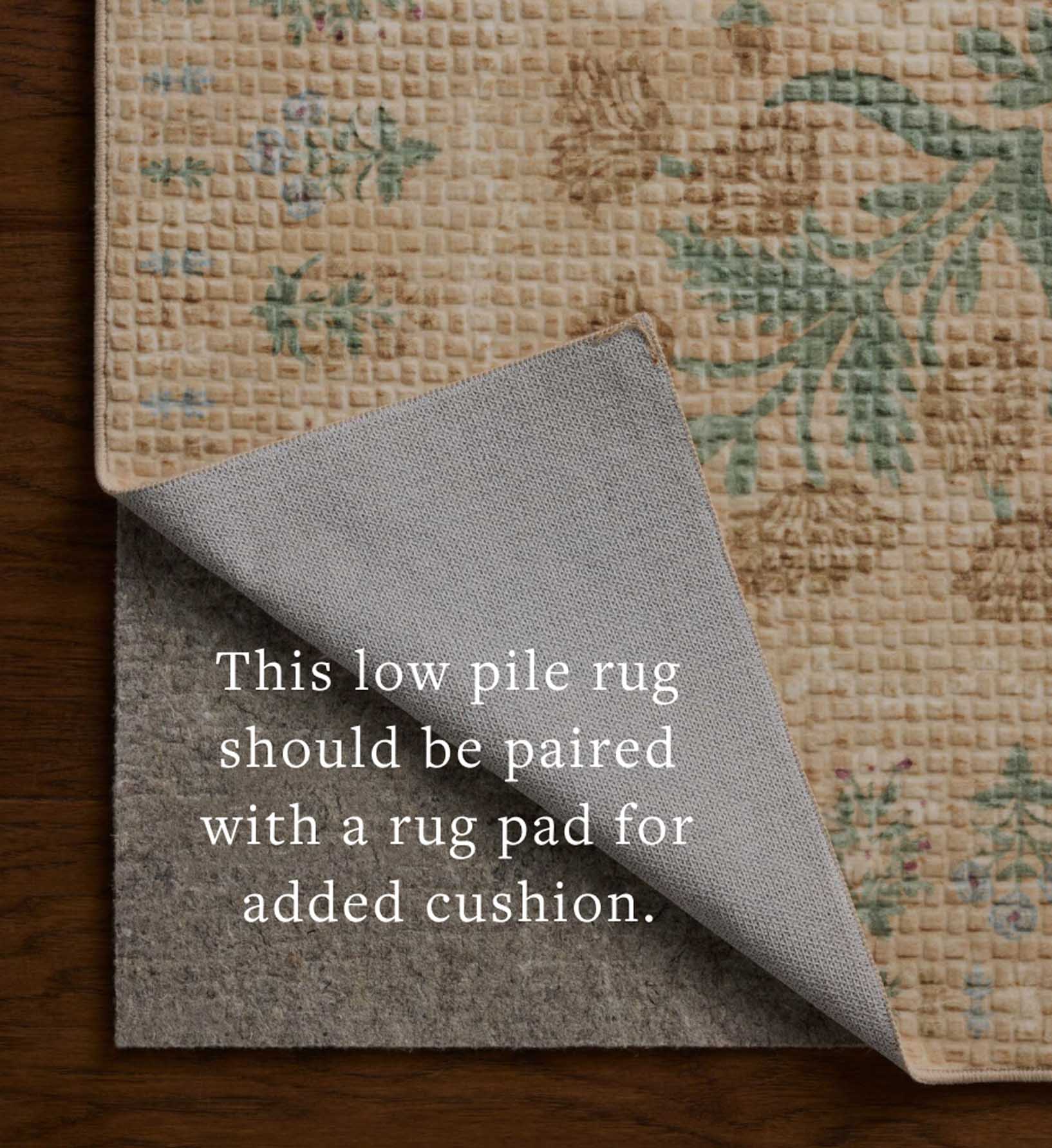 Cloverpaperco™ - Orchard Charlotte Washable Rug - Sand