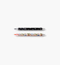 Cloverpaperco™ - Gel Pen Set of 2 - Halloween Argyle