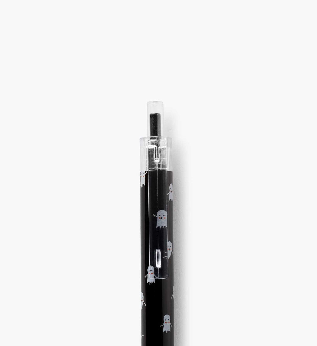 Cloverpaperco™ - Gel Pen Set of 2 - Halloween Argyle
