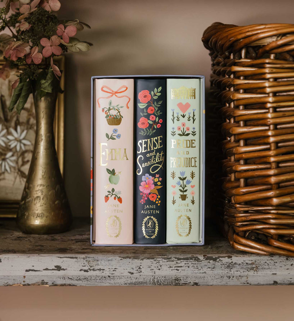 Cloverpaperco™ - In Bloom Book Collection - Jane Austen