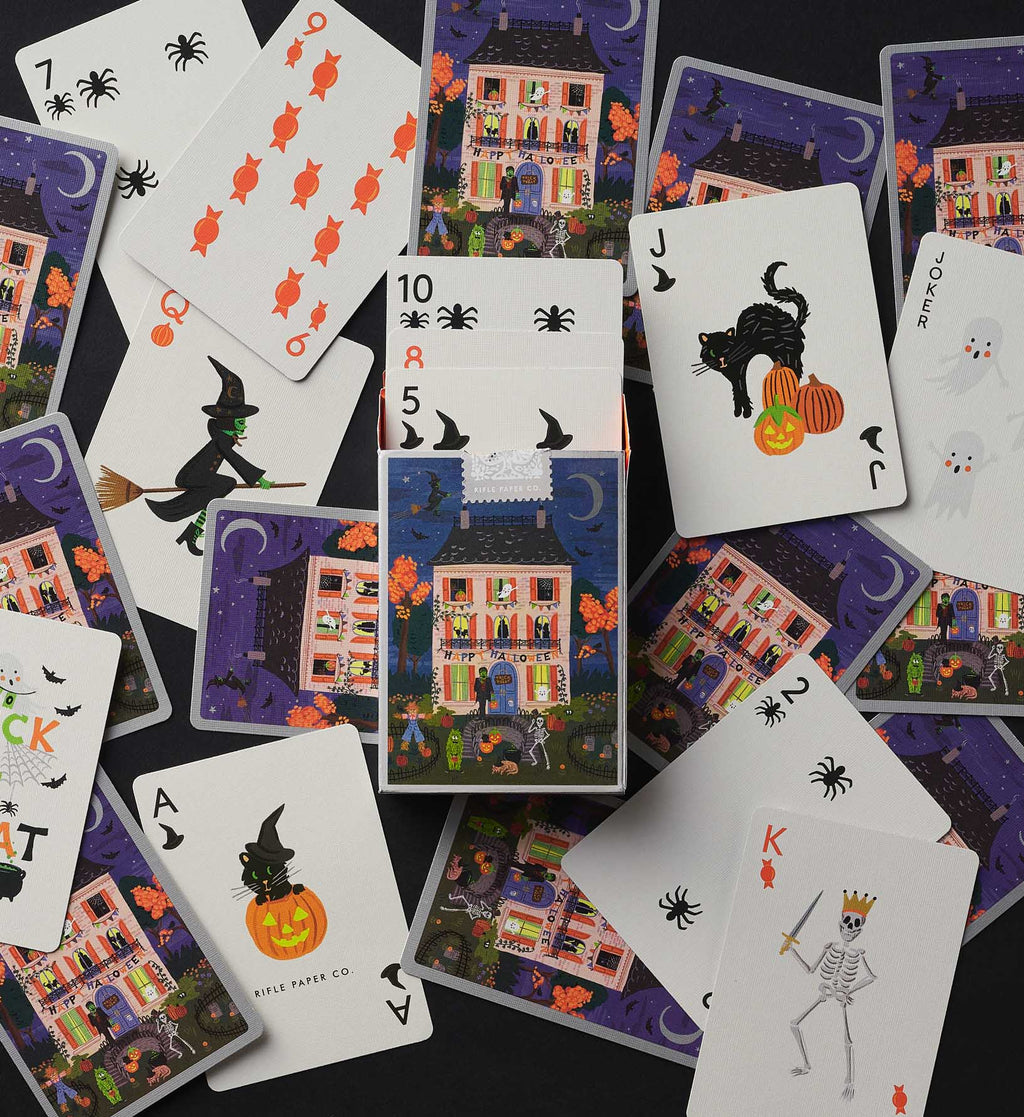 Cloverpaperco™ - Playing Cards - Haunted House