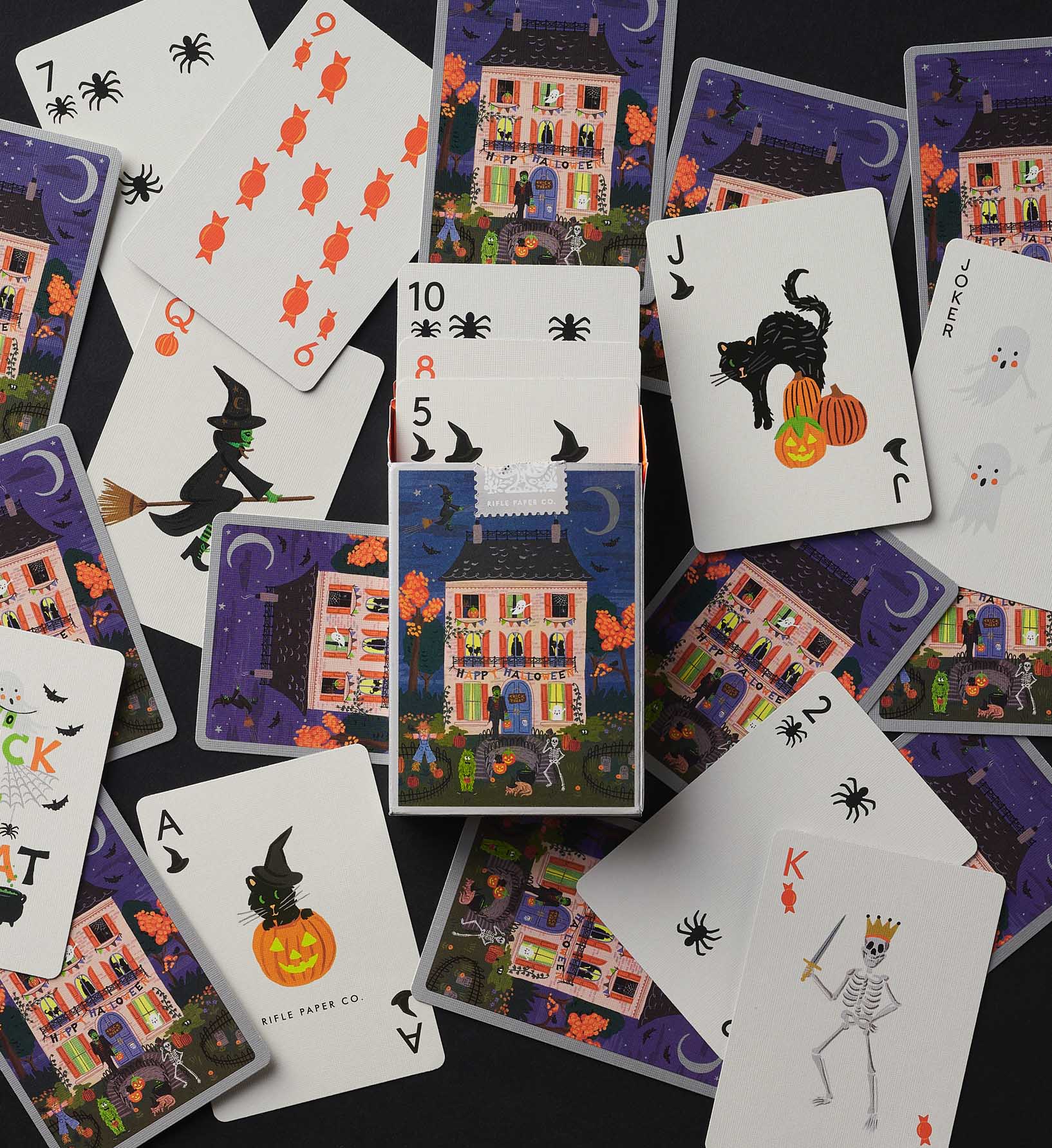 Cloverpaperco™ - Playing Cards - Haunted House