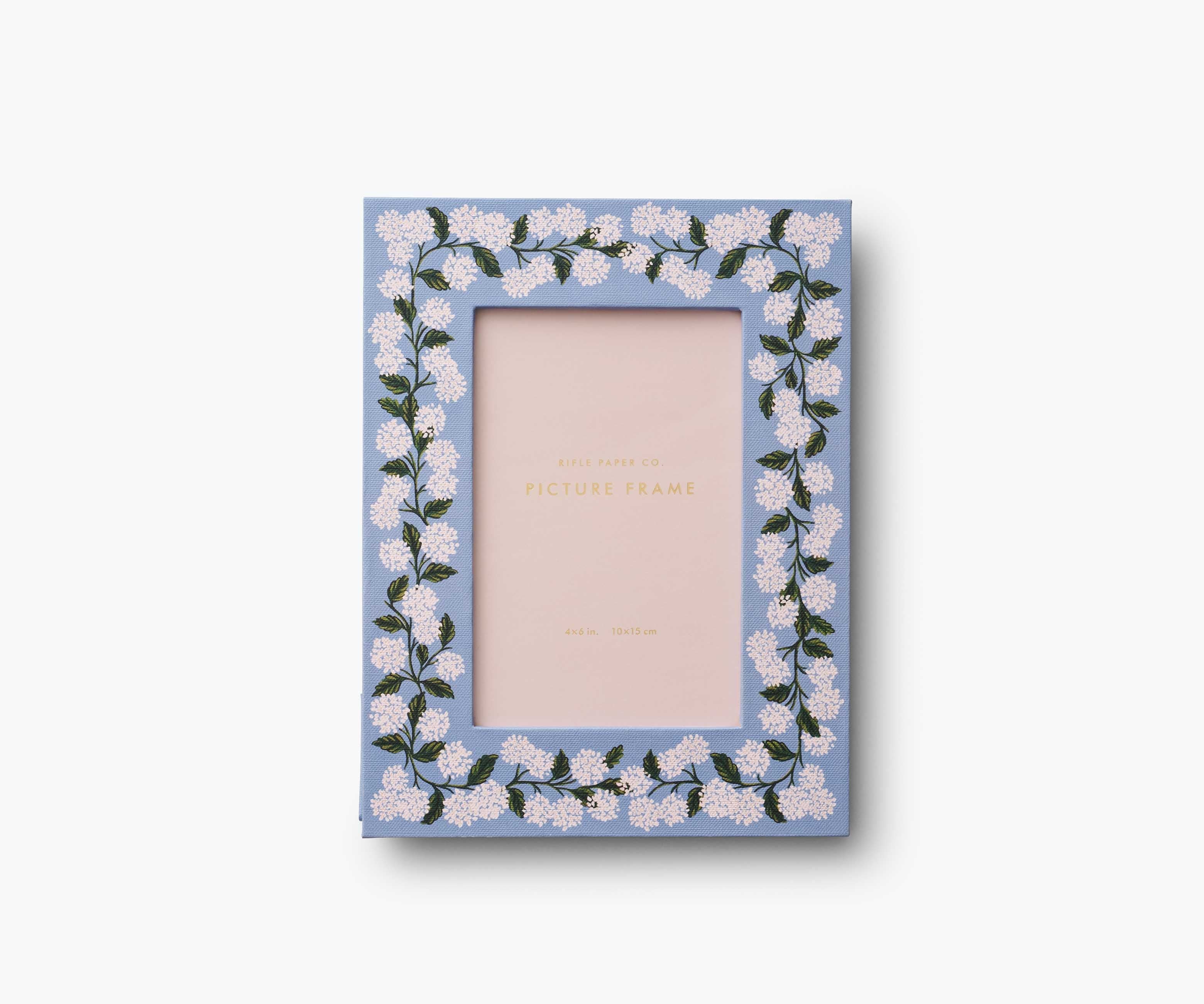 Cloverpaperco™ - Paper Wrapped Picture Frame - Hydrangea
