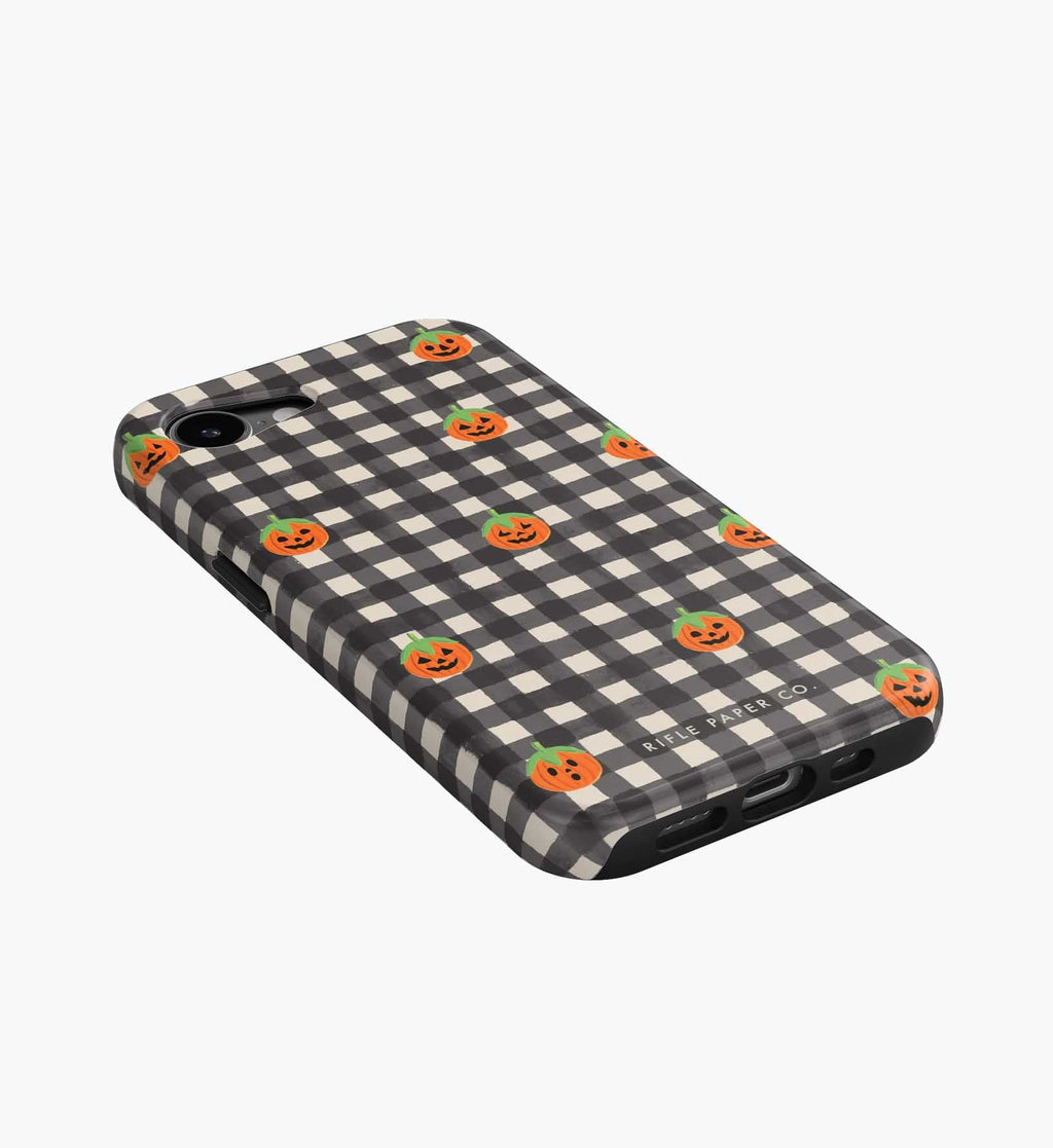 Cloverpaperco™ - Phone Case - Pumpkin Gingham