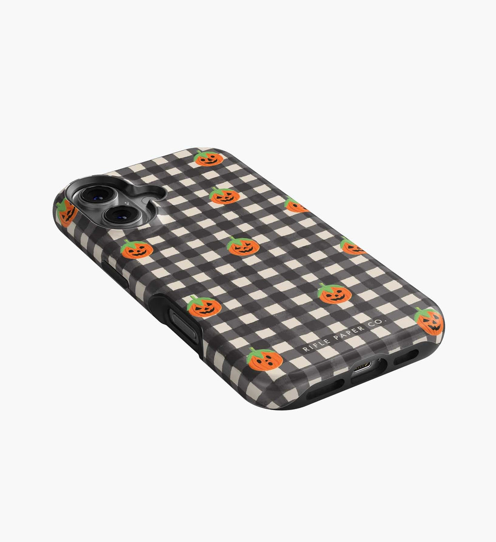 Cloverpaperco™ - Phone Case - Pumpkin Gingham