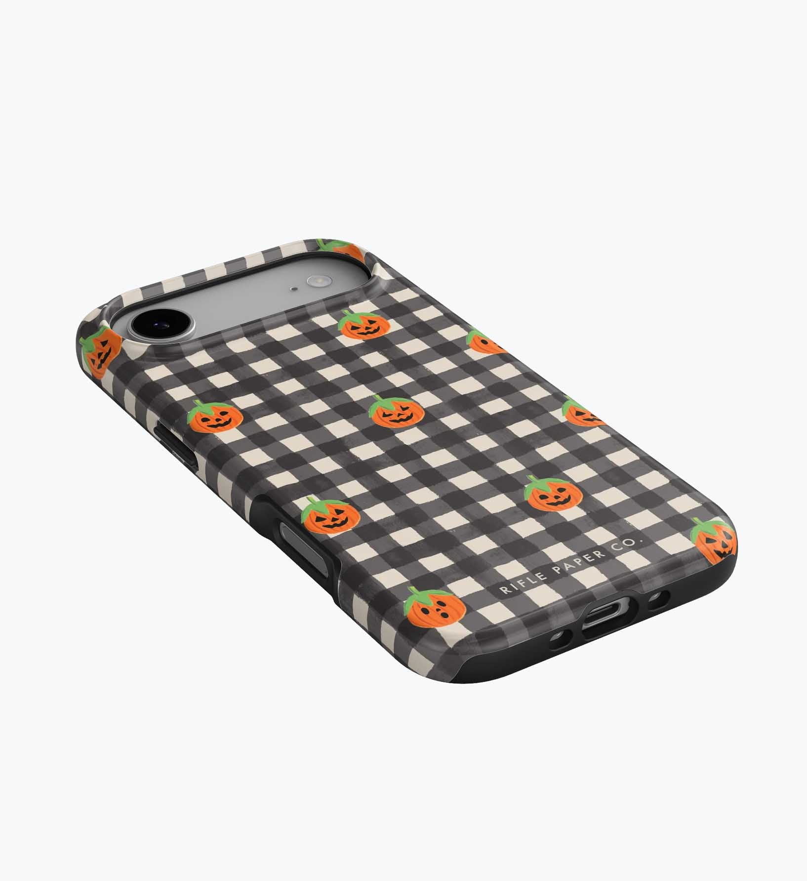 Cloverpaperco™ - Phone Case - Pumpkin Gingham