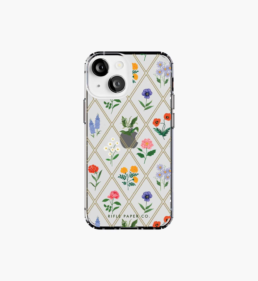 Cloverpaperco™ - Phone Case - Garden Study Clear