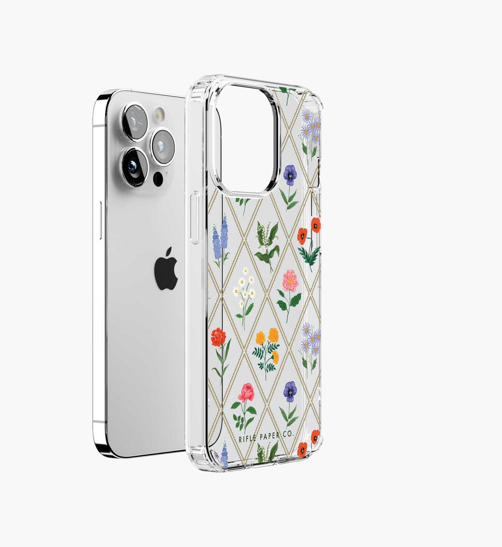 Cloverpaperco™ - Phone Case - Garden Study Clear