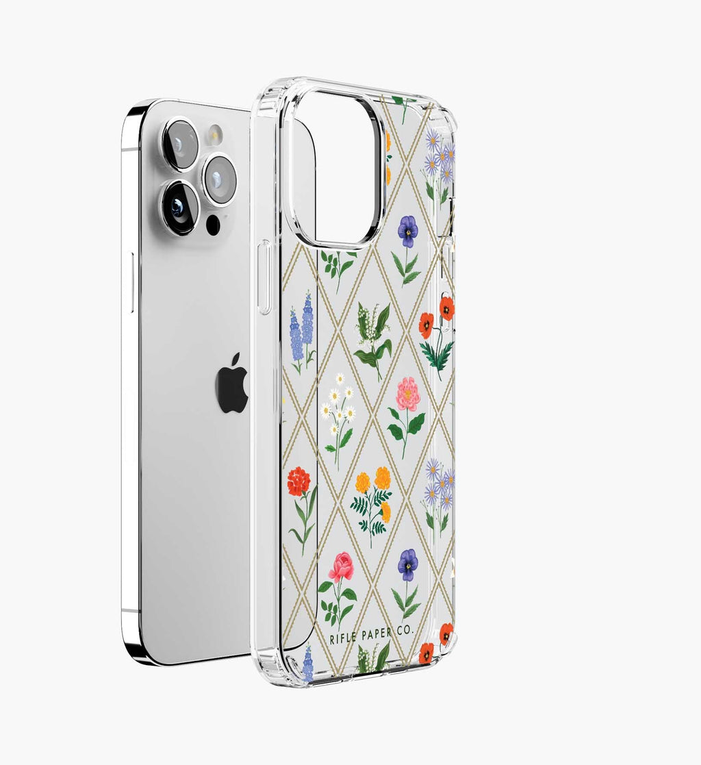 Cloverpaperco™ - Phone Case - Garden Study Clear