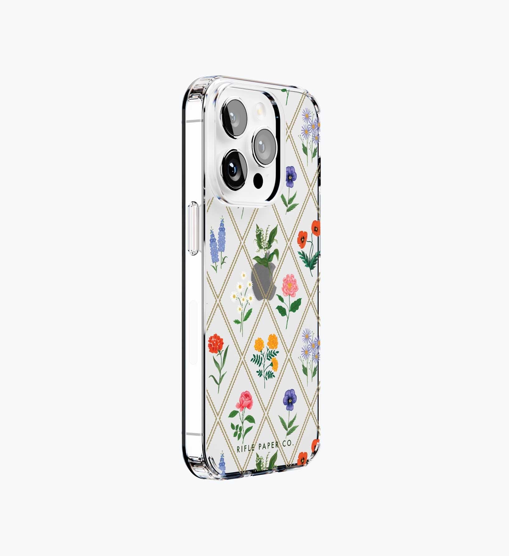 Cloverpaperco™ - Phone Case - Garden Study Clear