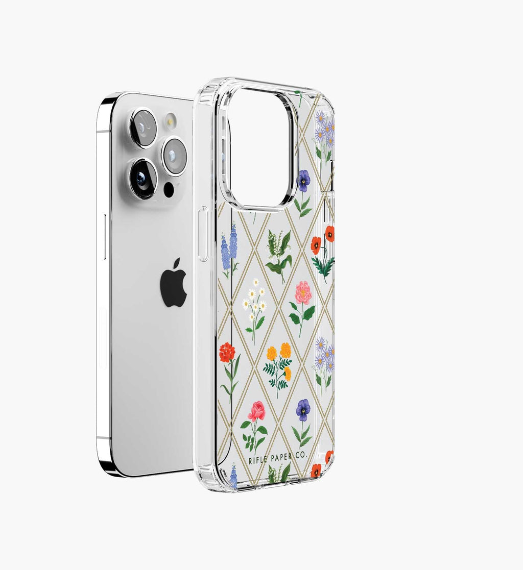 Cloverpaperco™ - Phone Case - Garden Study Clear