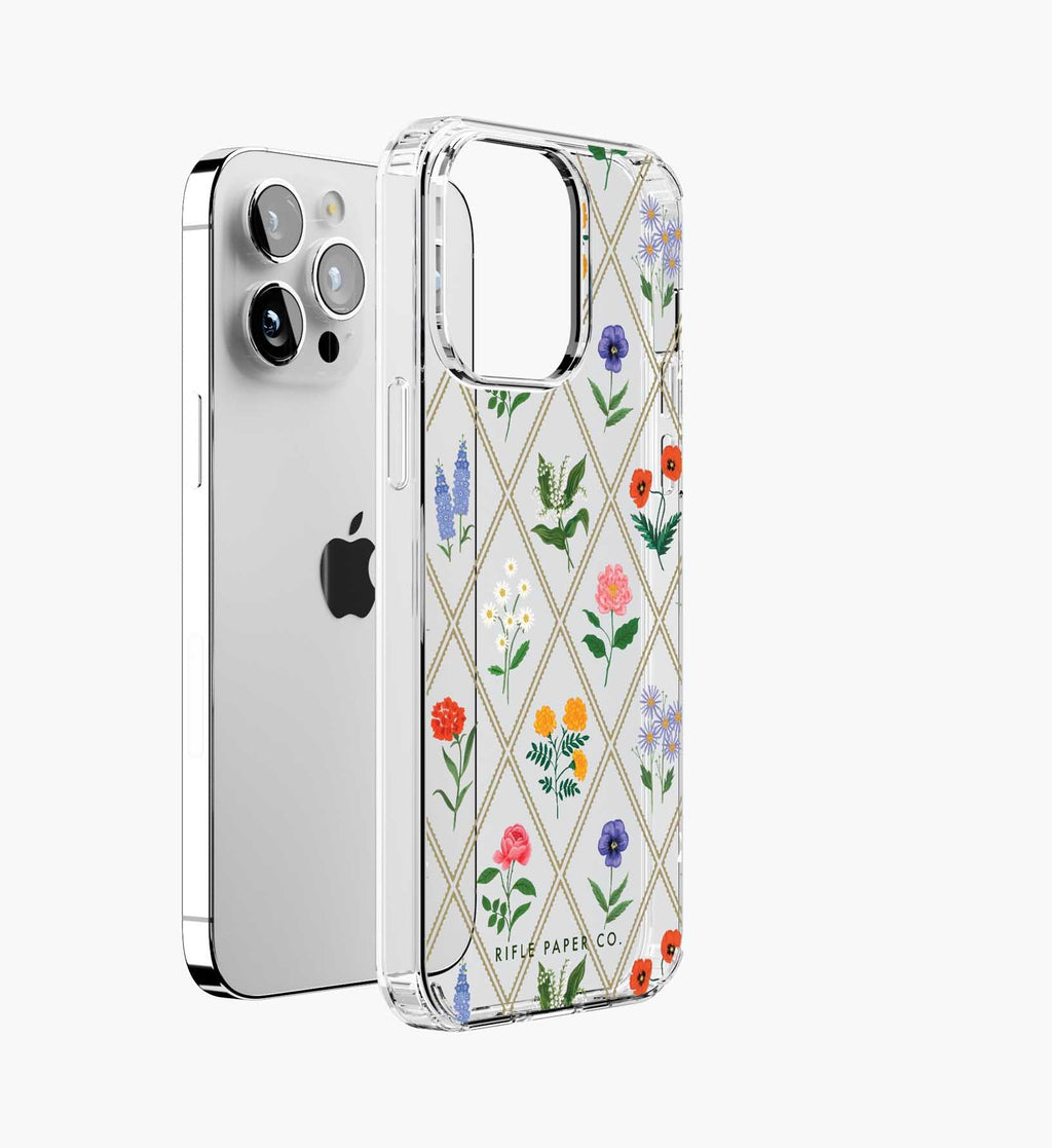 Cloverpaperco™ - Phone Case - Garden Study Clear