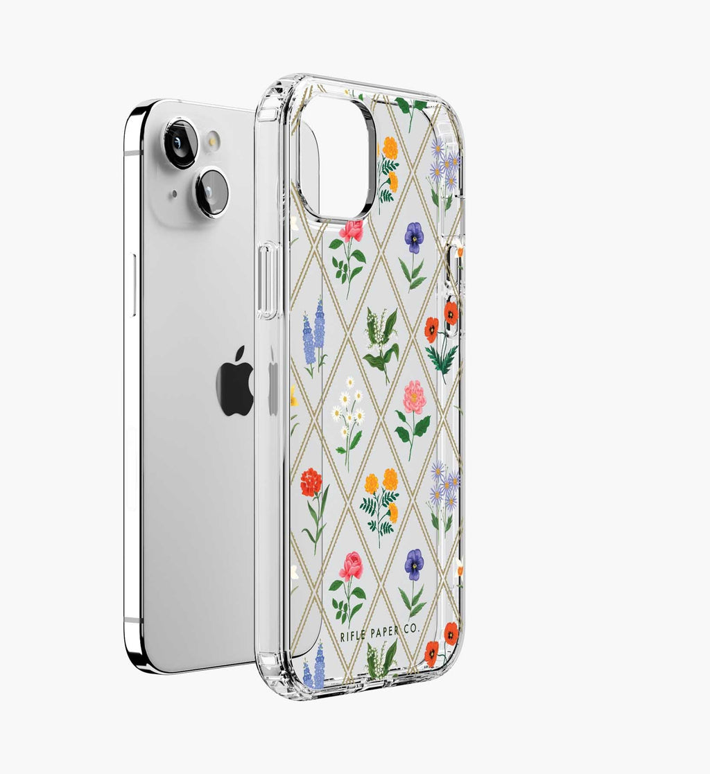 Cloverpaperco™ - Phone Case - Garden Study Clear