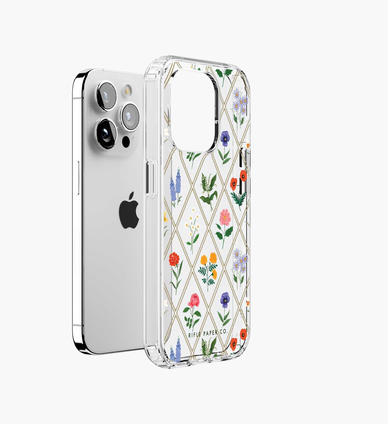 Cloverpaperco™ - Phone Case - Garden Study Clear