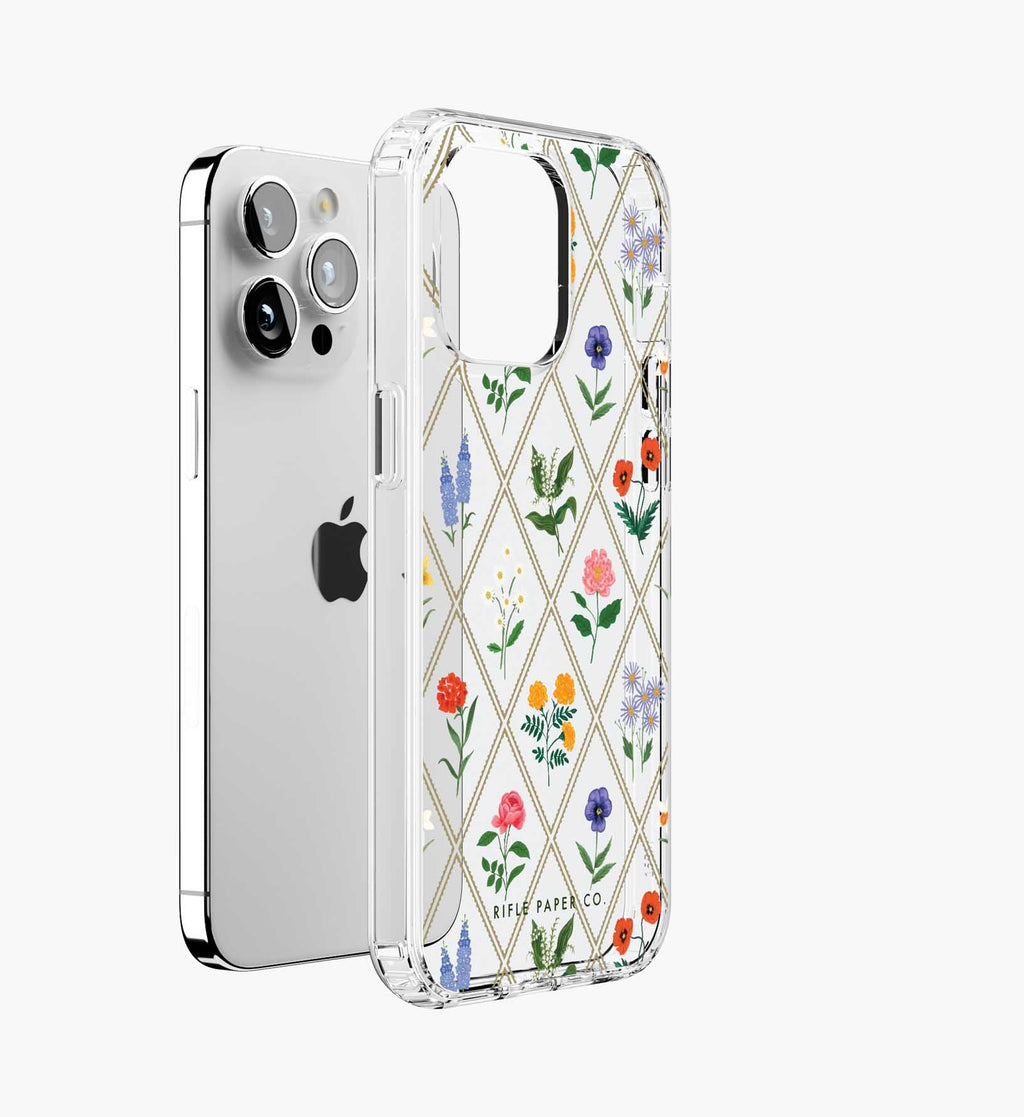 Cloverpaperco™ - Phone Case - Garden Study Clear