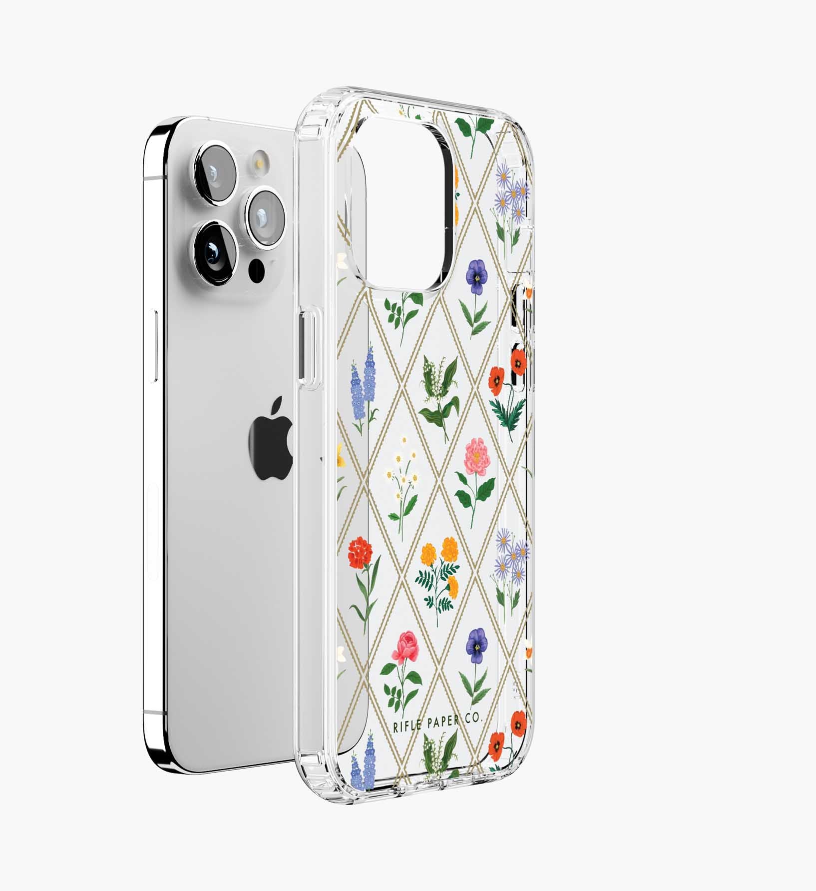 Cloverpaperco™ - Phone Case - Garden Study Clear