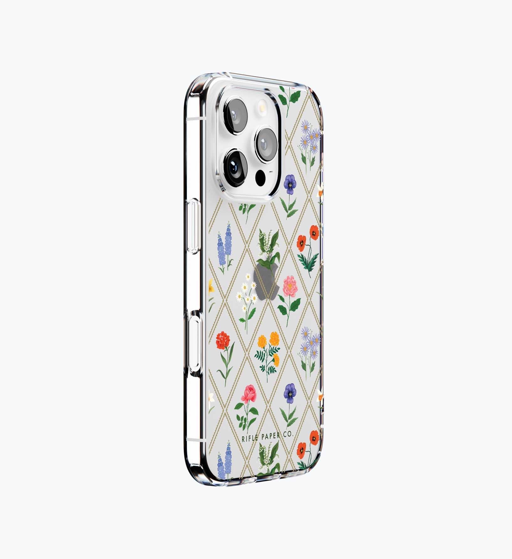 Cloverpaperco™ - Phone Case - Garden Study Clear