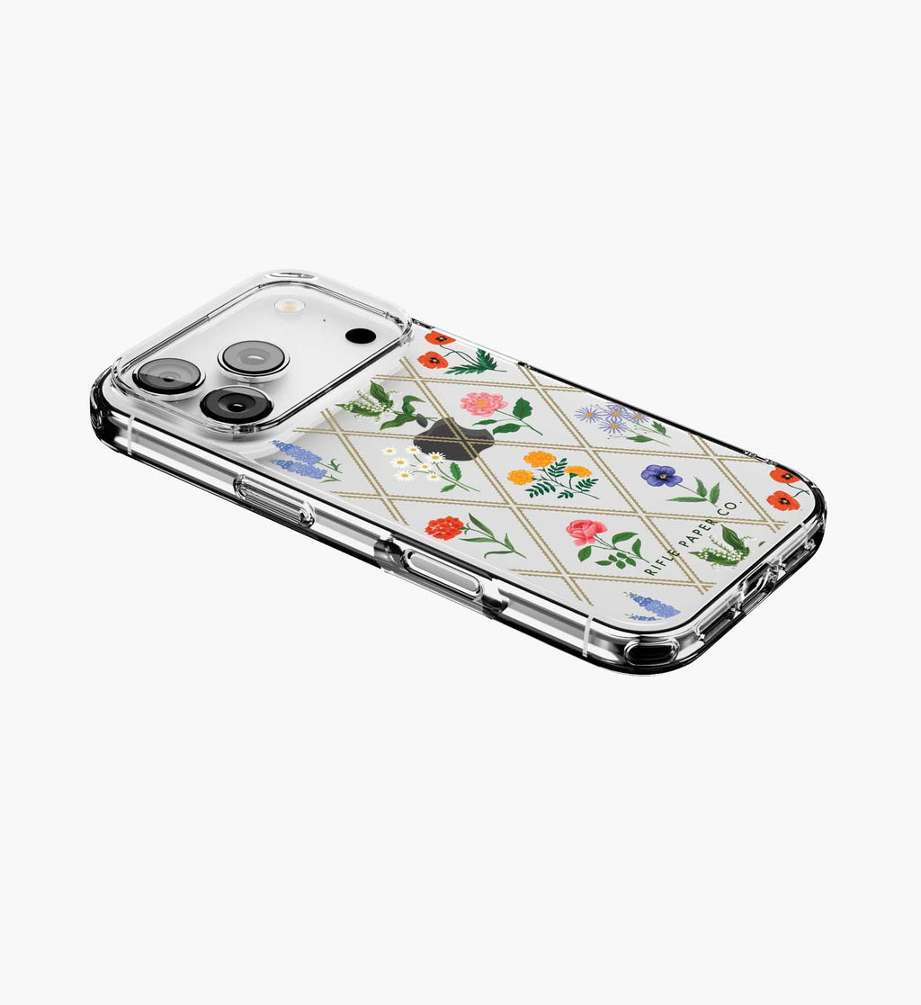 Cloverpaperco™ - Phone Case - Garden Study Clear