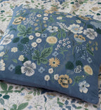 Cloverpaperco™ - Embroidered Pillow Cover - Strawberry Fields Green