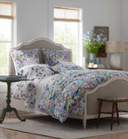 Cloverpaperco™ - Embroidered Pillow Cover - Garden Party Ivory