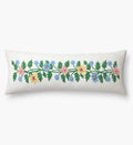 Cloverpaperco™ - Embroidered Lumbar Pillow Cover - Helena