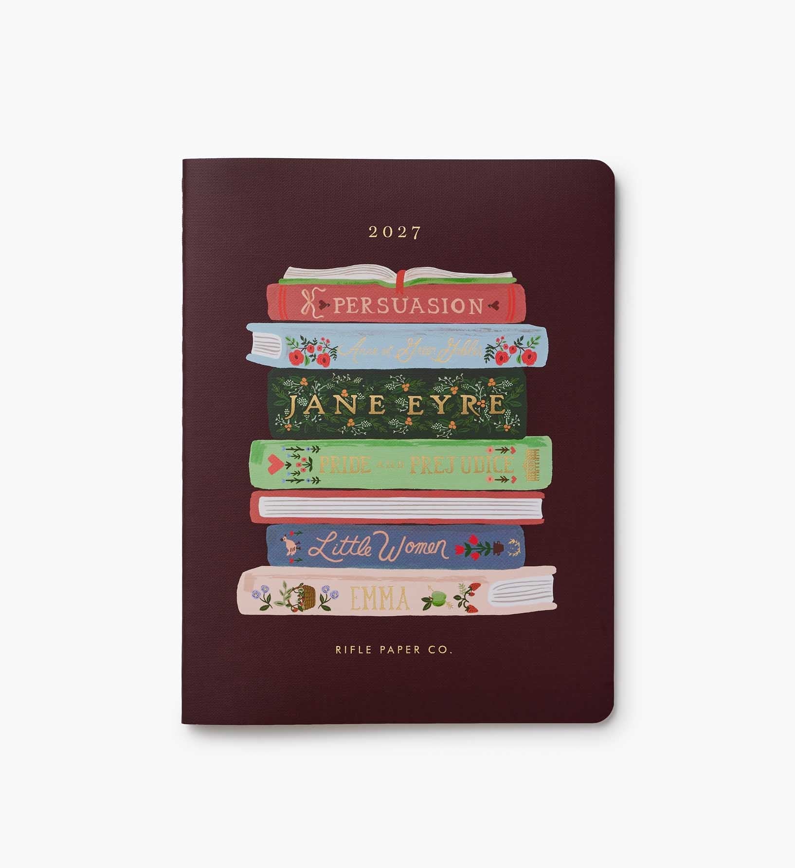 Cloverpaperco™ - 2027 12-Month Appointment Notebook - Ladies Night Book Club