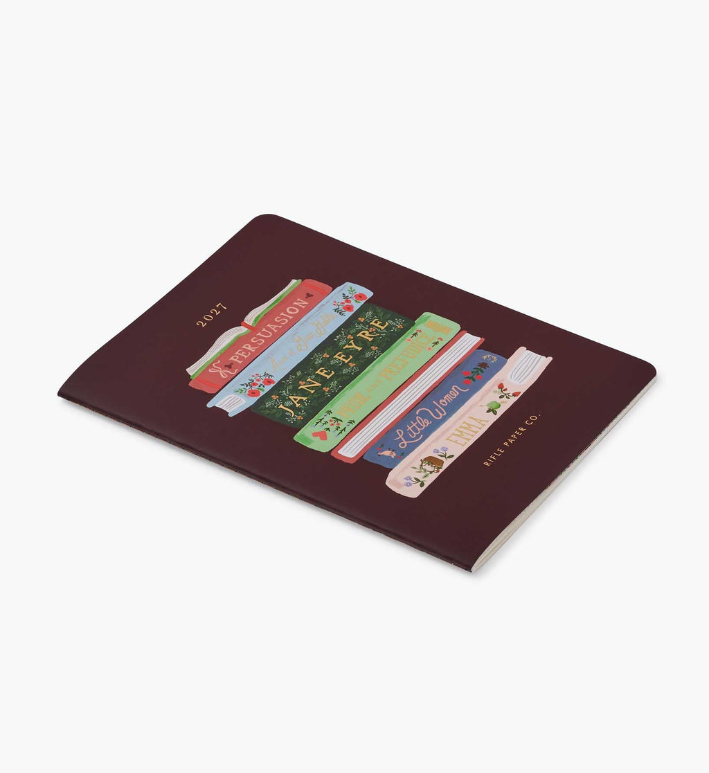 Cloverpaperco™ - 2027 12-Month Appointment Notebook - Ladies Night Book Club