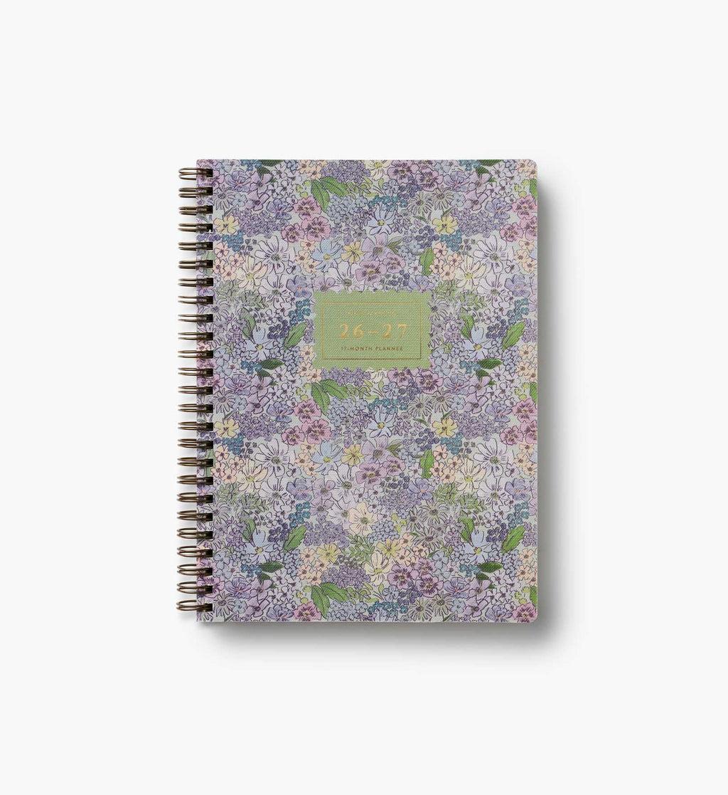 Cloverpaperco™ - 2026-2027 17-Month Academic Softcover Spiral Planner - Mimi