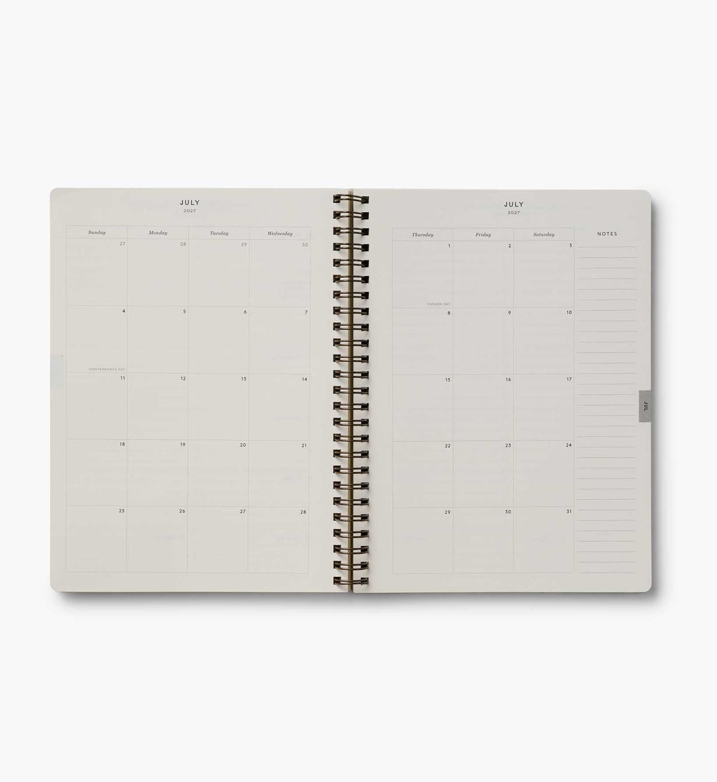 Cloverpaperco™ - 2026-2027 17-Month Academic Softcover Spiral Planner - Mimi