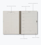 Cloverpaperco™ - 2027 12-Month Softcover Spiral Planner - Sage Hydrangea