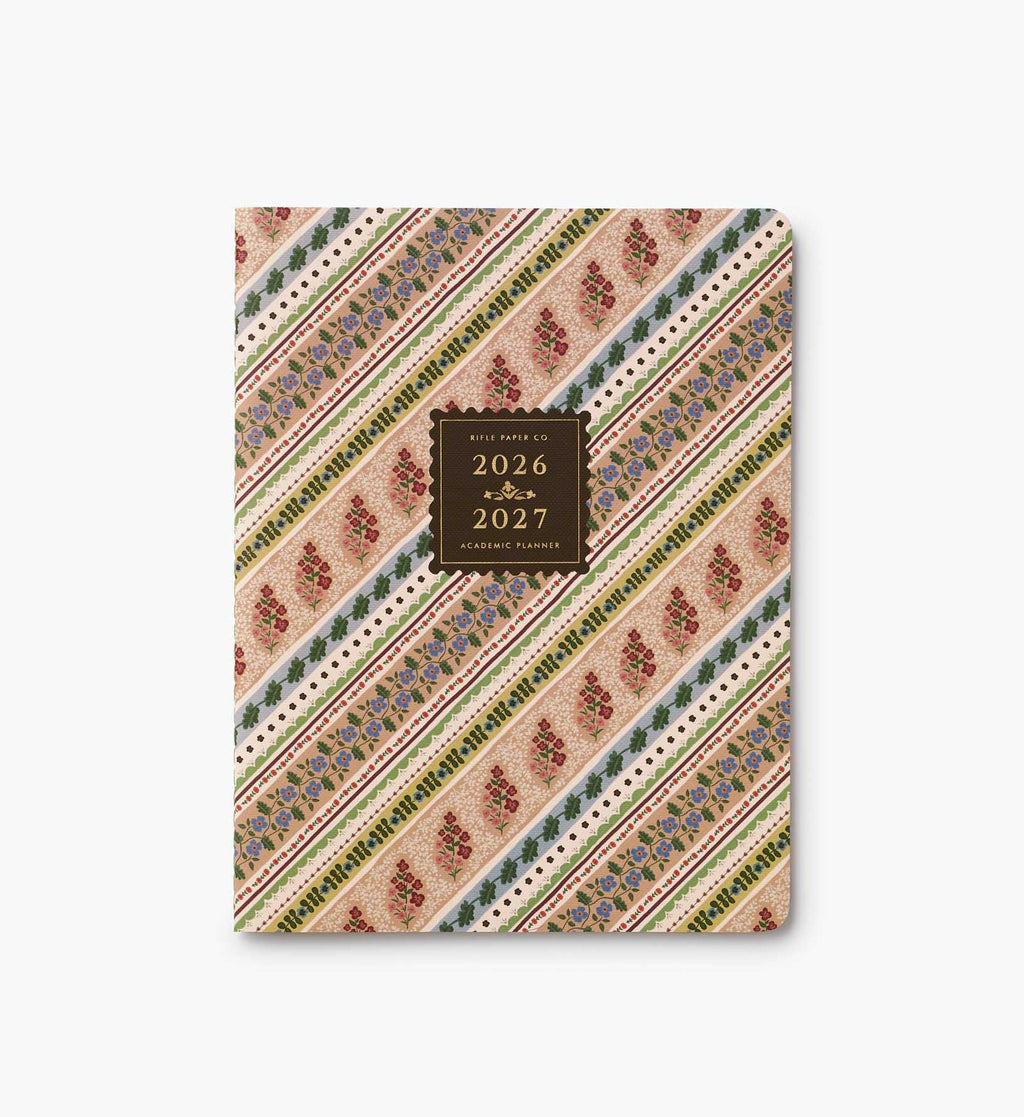 Cloverpaperco™ - 2026-2027 12-Month Academic Appointment Notebook - Paisley