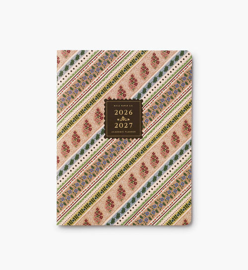 Cloverpaperco™ - 2026-2027 12-Month Academic Appointment Notebook - Paisley