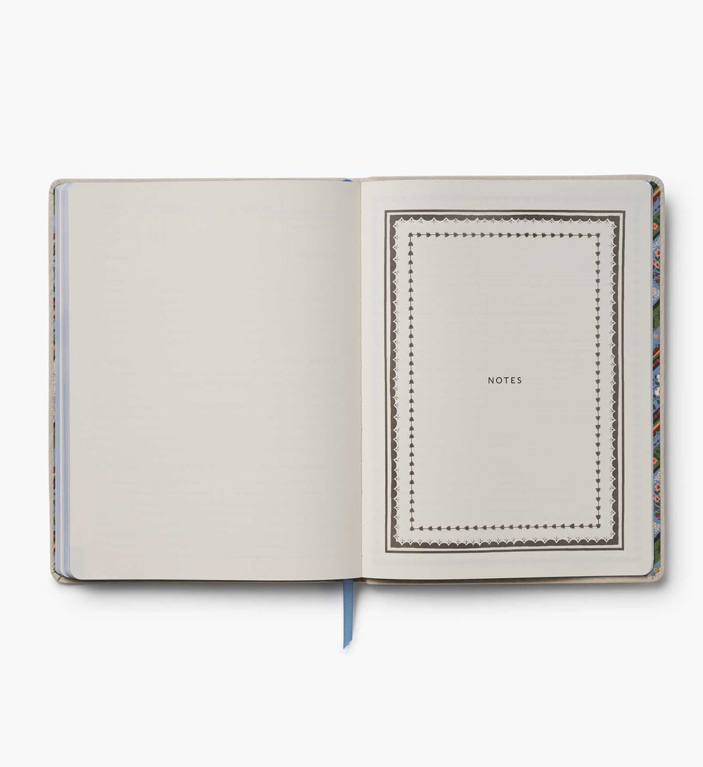 Cloverpaperco™ - 2027 12-Month Embroidered Bookbound Planner - Heritage Sampler