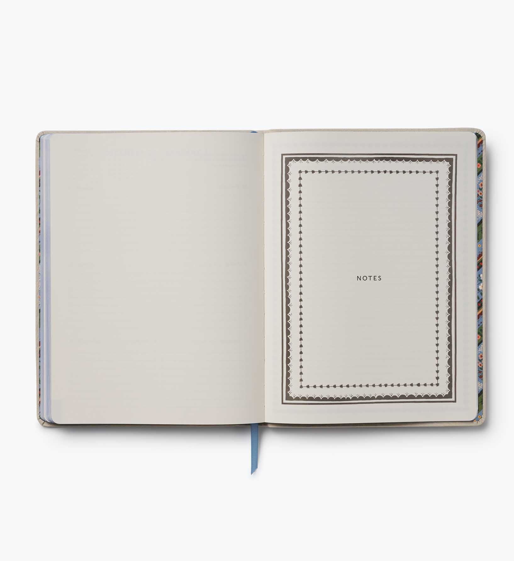 Cloverpaperco™ - 2027 12-Month Embroidered Bookbound Planner - Heritage Sampler