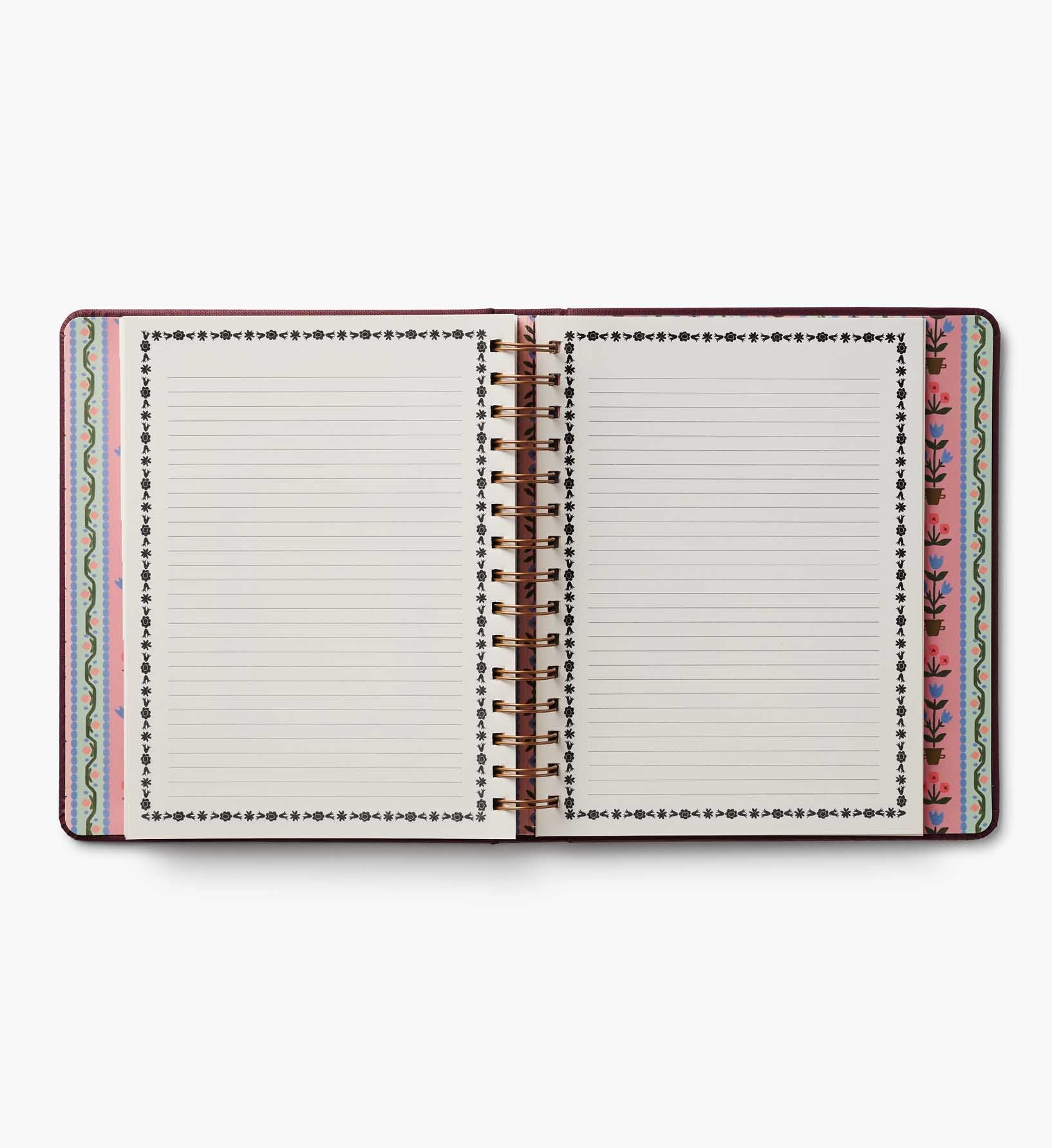 Cloverpaperco™ - 2026-2027 17-Month Academic Covered Spiral Planner - Ladies Night Book Club