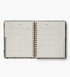 Cloverpaperco™ - 2026-2027 17-Month Academic Hardcover Spiral Planner - Garden Study